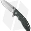 Hinderer Knives XM-18 3.5 Spanto Flipper Knife Black/Green G-10 (Stonewash)