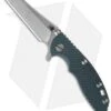Hinderer Knives XM-18 3.0 Wharncliffe Flipper Knife Green G-10 (Stonewash) -Benchmadess Zone hinderer xm 18 3in wharncliffe green