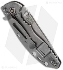 Hinderer Knives XM-18 3.0 Slicer Flipper Knife Orange G-10 (Stonewash) -Benchmadess Zone hinderer xm 18 3inch dp fde side