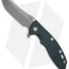 Hinderer Knives XM-18 3.5 Skinner Frame Lock Knife Black/Green G-10 (Stonewash)