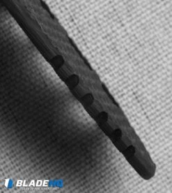 Hinderer Knives 3.5" XM-18 Carbon Fiber Replacement Scale -Benchmadess Zone hinderer xm 18 cf scale detail cm