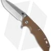 Hinderer Knives Fatty Edition XM-18 3.5 Spanto Flipper Coyote Brown (Stonewash) -Benchmadess Zone hinderer xm 18 fatty spanto coyote cm