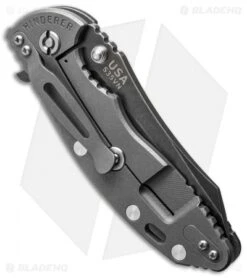 Hinderer Knives XM-18 3.5 Skinner Flipper Knife Brown FDE (Black SW) -Benchmadess Zone hinderer xm 18 skinner bk bl bw side cm 1