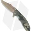 Hinderer Knives XM-18 3.5 Bowie Flipper Knife ACU Camo G-10 (Battle FDE)