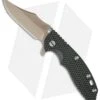 Hinderer Knives XM-18 3.5 Bowie Flipper Knife Black/Green G-10 (FDE Brown) -Benchmadess Zone hinderer xm 3 5 bowie grn blk fde cm