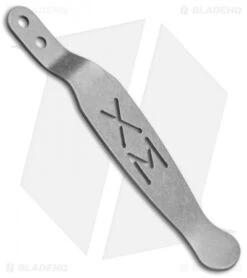Hinderer XM Cutout Titanium Pocket Clip - Plain