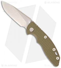 Hinderer Knives XM-18 3.0 Slicer Knife OD Green G-10 (Stonewash)