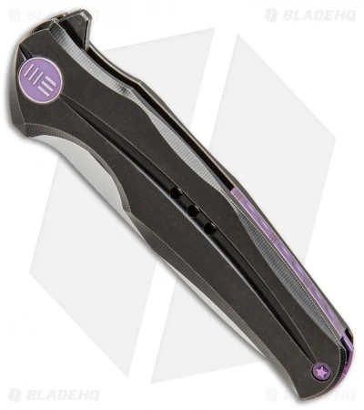 WE Knife Co. 601 Frame Lock Knife Black Titanium (3.75" Two-Tone) 4 WE Knife Co. 601 Frame Lock Knife Black Titanium (3.75" Two-Tone) - Image 2