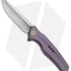WE Knife Co. 601 Frame Lock Knife Purple Titanium (3.75" Two-Tone)