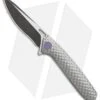 WE Knife Co. 604I Frame Lock Knife Titanium (3.8" Black, Satin) -Benchmadess Zone we knife co 604I ti BHQ 37782 jr