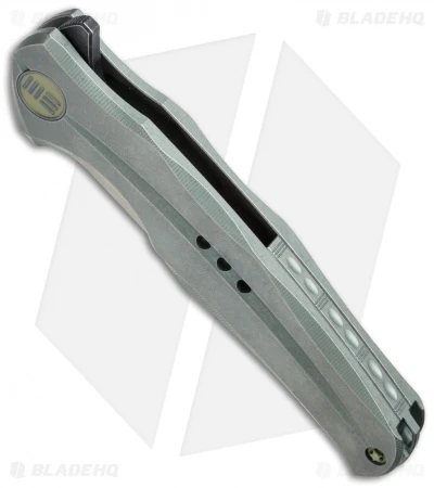 WE Knife Co. 601 Frame Lock Knife Green Titanium (3.75" Two-Tone) 4 WE Knife Co. 601 Frame Lock Knife Green Titanium (3.75" Two-Tone) - Image 2